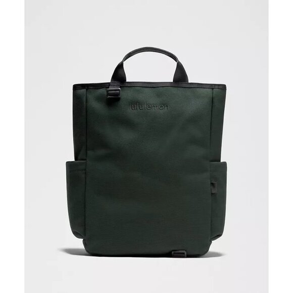 Lululemon 19L Racket Bag Rainforest Green Multi-Compartment Backpack Durable - Picture 2 of 4